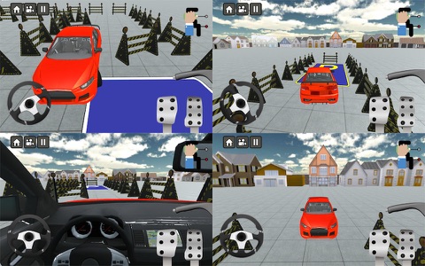Sport Car Park Simulation 3D screenshot 2