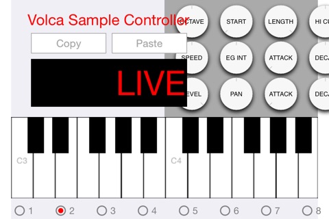 Volca Sample Keys & Bass Beats Controller screenshot 2