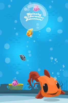 Game screenshot Falling Splashy Yellow Fish: Deep Tank Dream mod apk