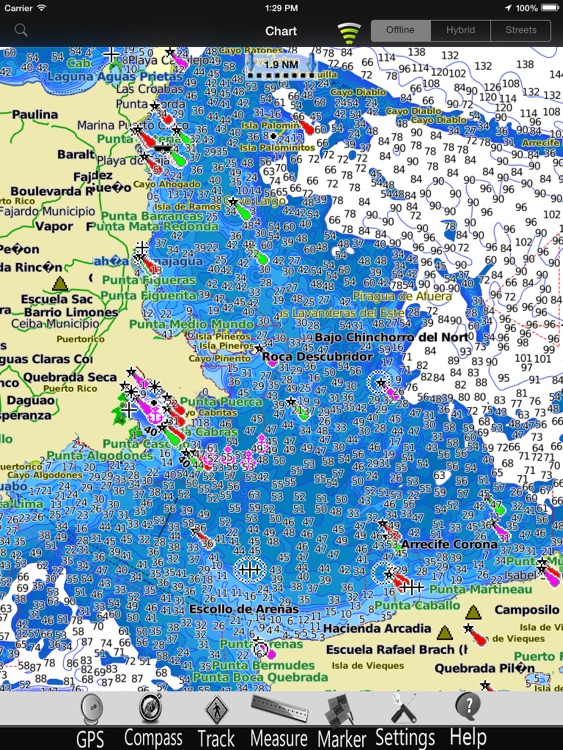 Puerto Rico GPS Charts Pro screenshot-3