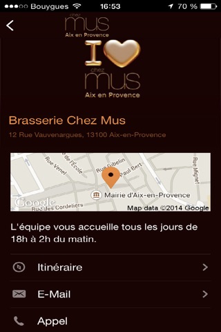 Brasserie Chez Mus screenshot 3