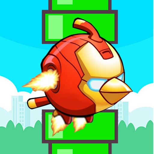 Fly Iron Bird : the robot wings super adventure - best free game iOS App