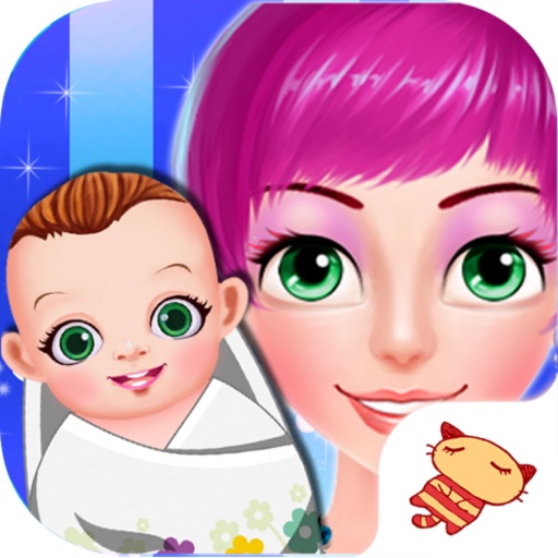 Dance Queen's Colorful Baby - Pretty Princess Pregnancy Check/Cute Infant Care iOS App