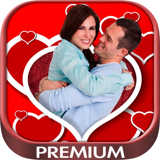 Love photo frames Photomontage love frames to edit your romantic images – Premium icon