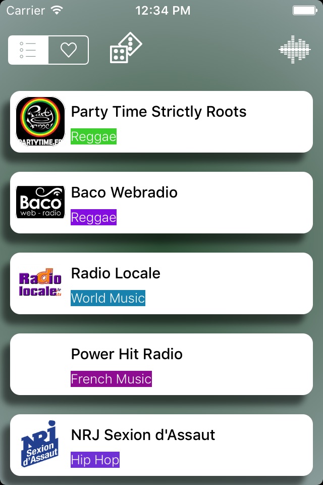 Radio - FM,Musique,Podcasts - Les Plus Grandes Radios Françaises sur mobile screenshot 4