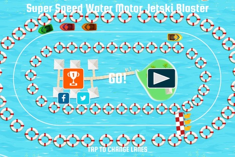 Super Speed Water Motor Jetski Blaster - Best Free Racing Game screenshot 2