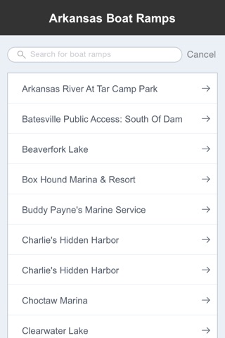 Arkansas Boat Ramps & Fishing Ramps screenshot 2