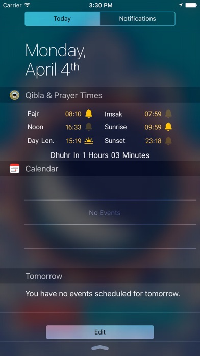 Qibla Prayer Times review screenshots