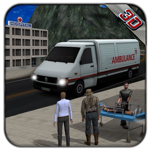 Ambulance Driving: Rescue Op Icon