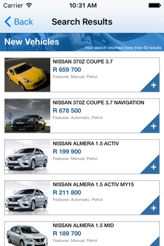 McCarthy Nissan screenshot 3