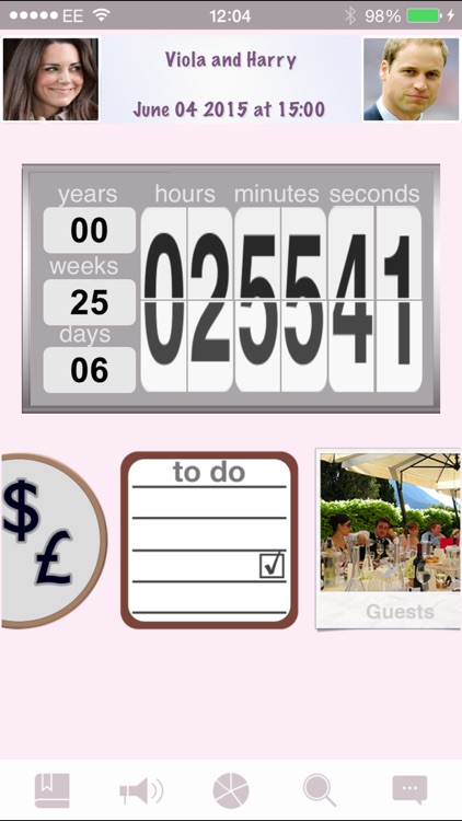 Wedding Countdown & Planner - I'm Getting Married