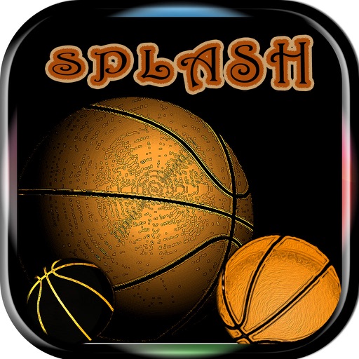 Splash Basketball Game Icon