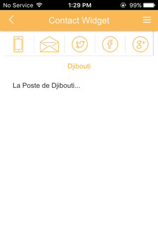 La Poste Djibouti screenshot 2