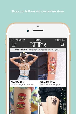 TATTIFY - Design and print custom temporary tattoos screenshot 4