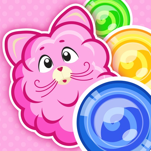 Cotton Candy Mouse Bubble Icon