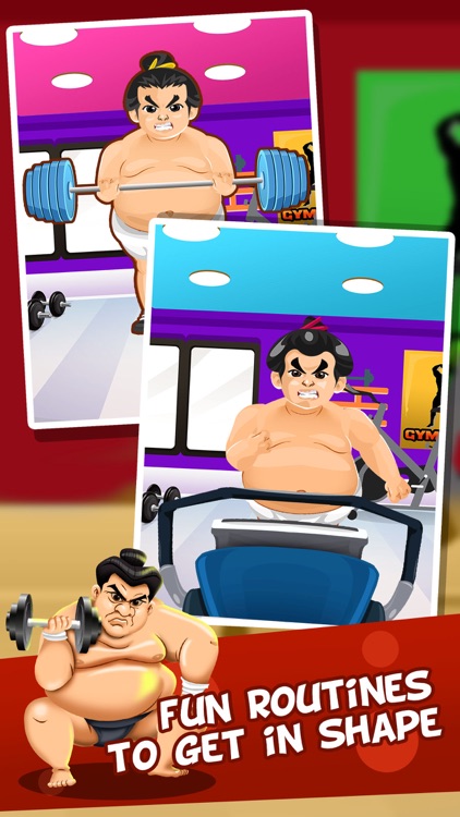 Gym Fit to Fat Race - real run jump-ing & wrestle boxing games for kids!