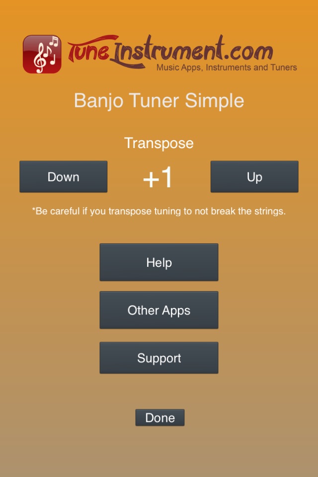 Banjo Tuner Simple screenshot 4