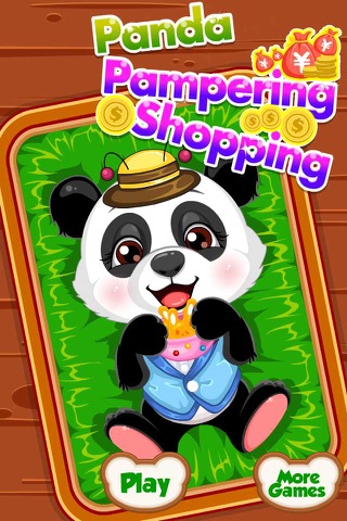 Cute panda - Pet feeding Dressup develop game screenshot 3