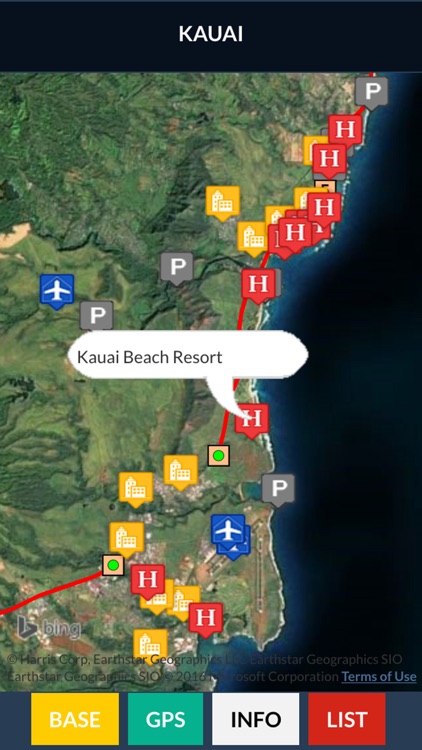 Kauai and Kalalau Map