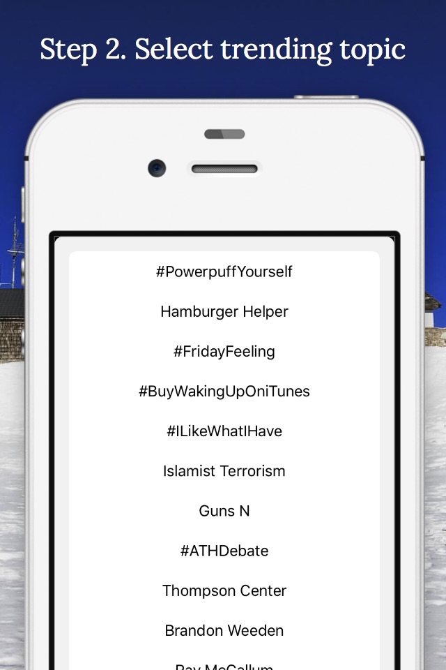 Fasttweet - Tweet with Trends screenshot 4