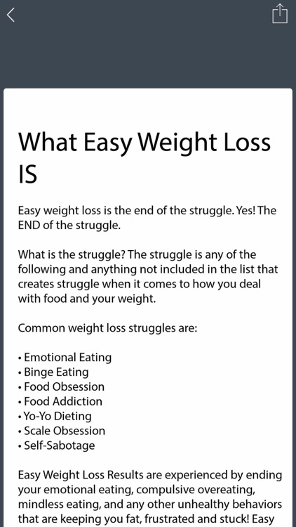 Easy Weight Loss That Lasts - End Emotional Eating For Good!