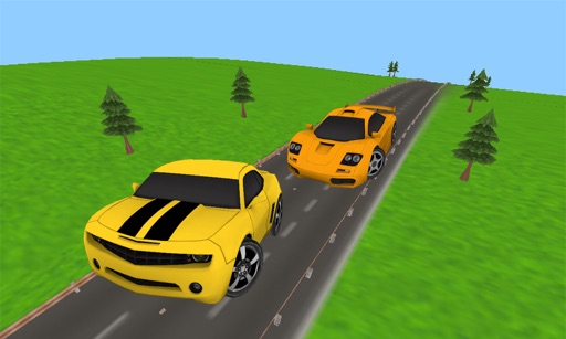Racer Cars : Highway 3D for TV iOS App
