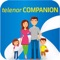 Telenor Companion application is a child monitoring application that is connected with a smart watch having the voice and tracking functions