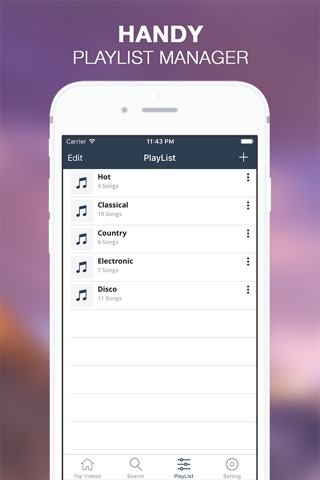 Muziko - Mp3 Music Player & Playlist Manager screenshot 4