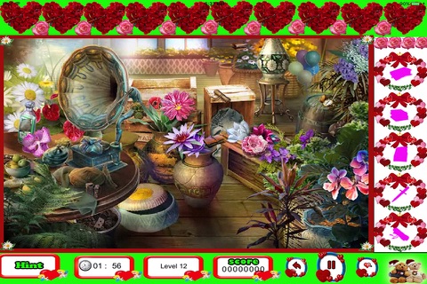 Hidden Object Valentine's Day 2016 screenshot 3