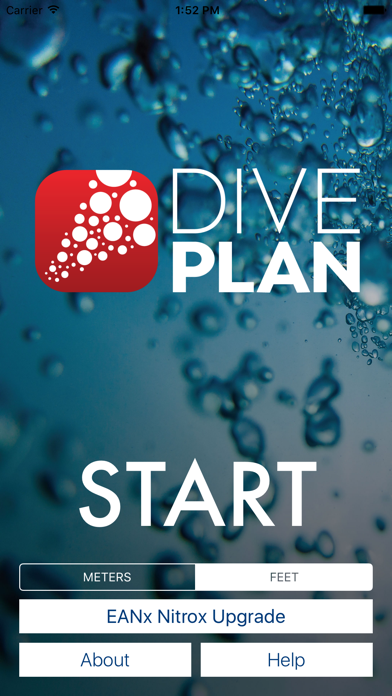 Dive Plan Screenshot 1