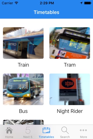 Melbourne Transport screenshot 2