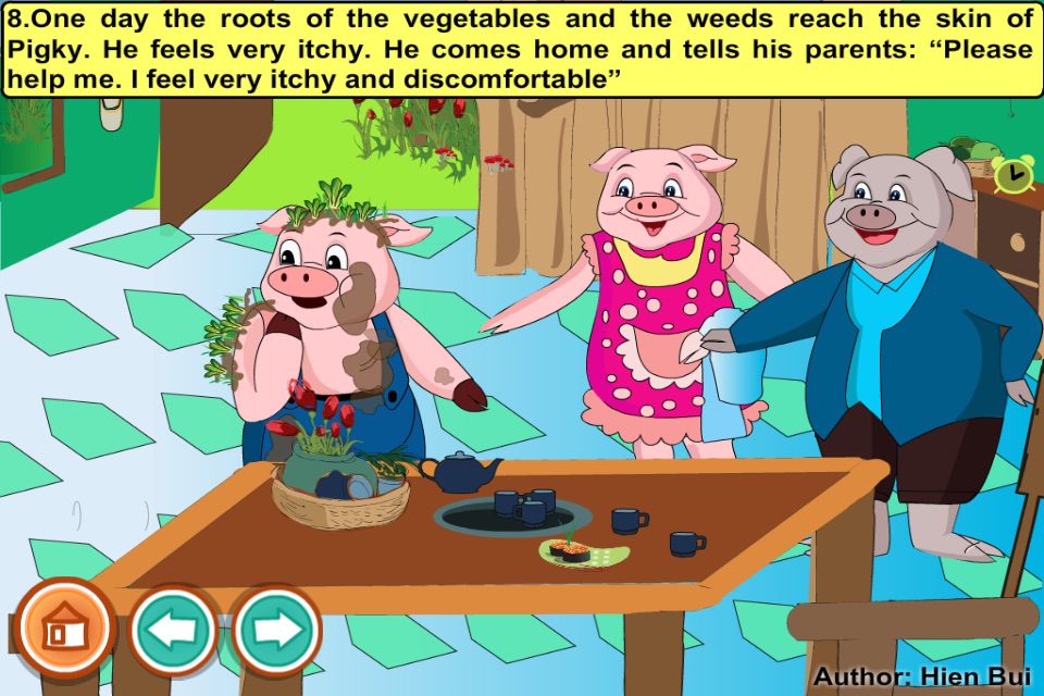 A dirty pig (story and games for kids) screenshot 4