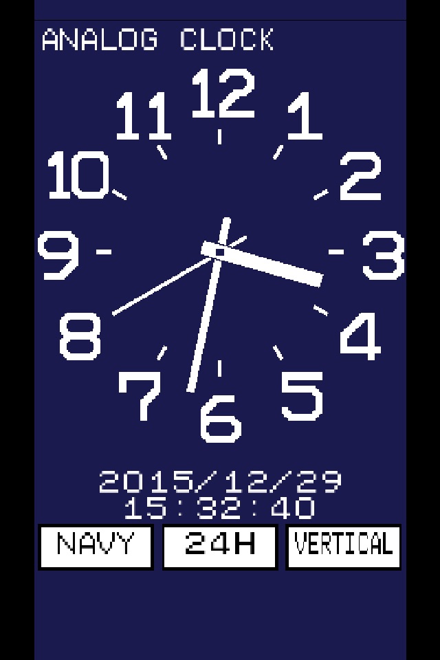 Analog Clock[Simple] screenshot 2