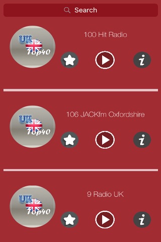UK - Top 40 Radio Stations ( Top 40 Music Hits ) screenshot 3