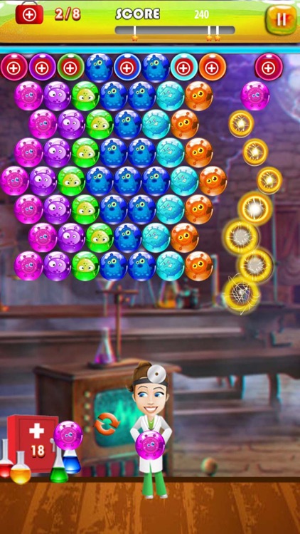 Bubble Shooter Virus Pop screenshot-4