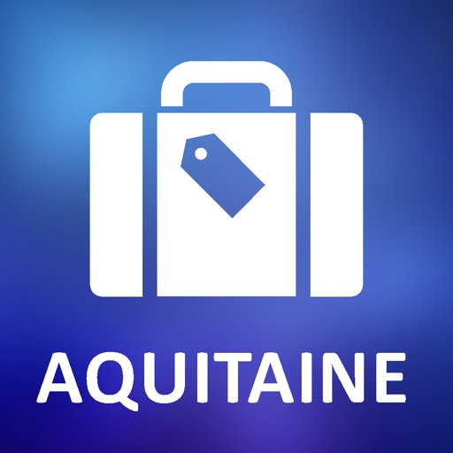 Aquitaine, France Detailed Offline Map