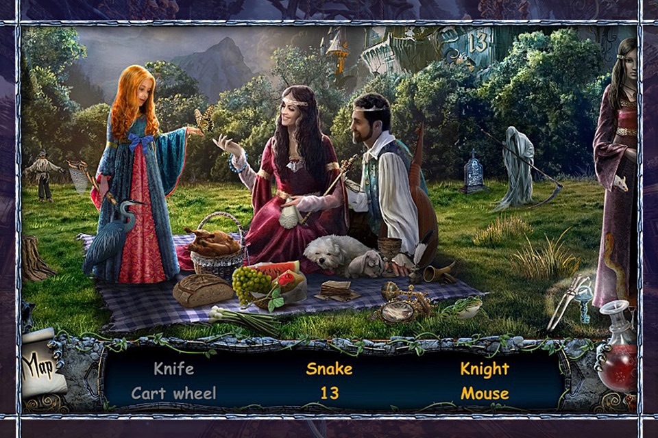 Mysteries and Nightmares - Morgiana: Hidden Object Adventure screenshot 4