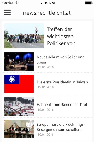 news.rechtleicht.at screenshot 2