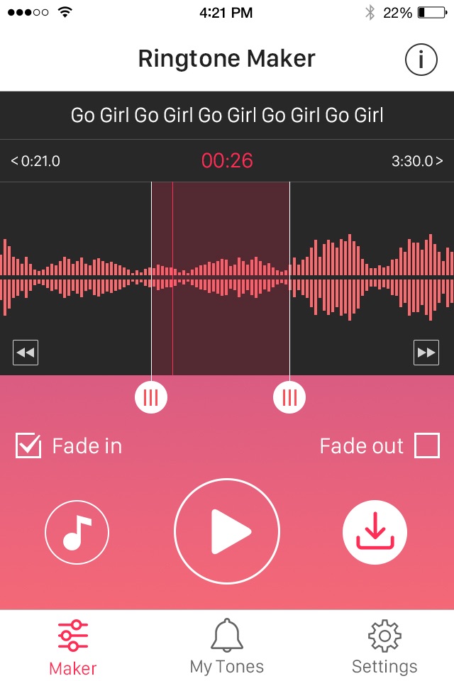 Ringtone Maker – create ringtones with your music screenshot 2