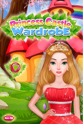 Princess Castle Wardrobe game for girls screenshot 2