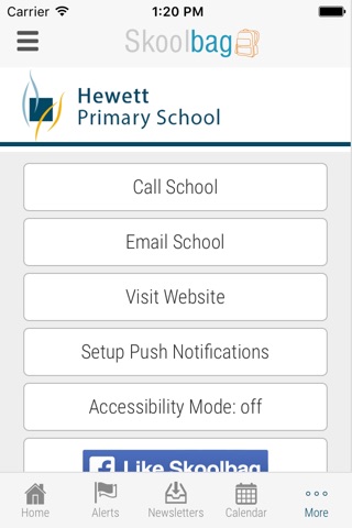 Hewett Primary School - Skoolbag screenshot 4