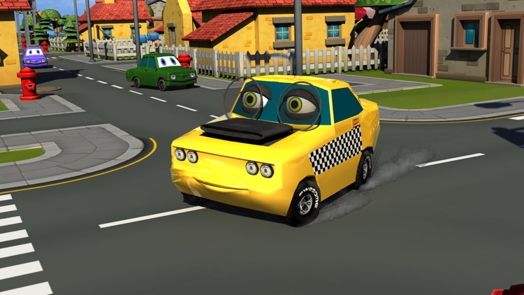 Crazy Mad Taxi Car City Driver screenshot-3