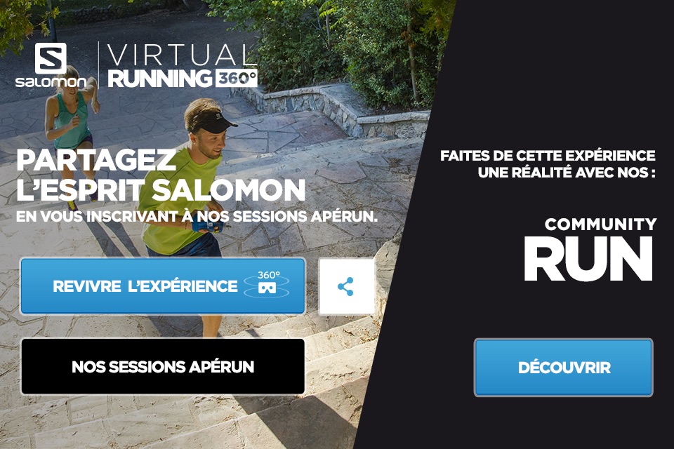 Virtual Running 360 by Salomon screenshot 4