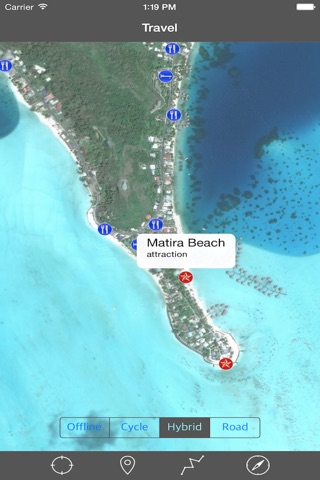 BORA BORA – GPS Travel Map Offline Navigator screenshot 2