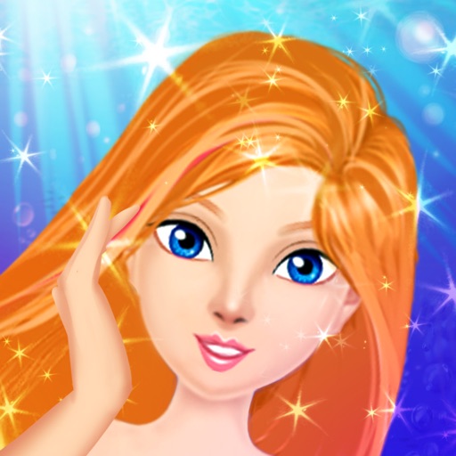 Dress Up Little Mermaid Edition : The princess Girls beauty makeover salon games