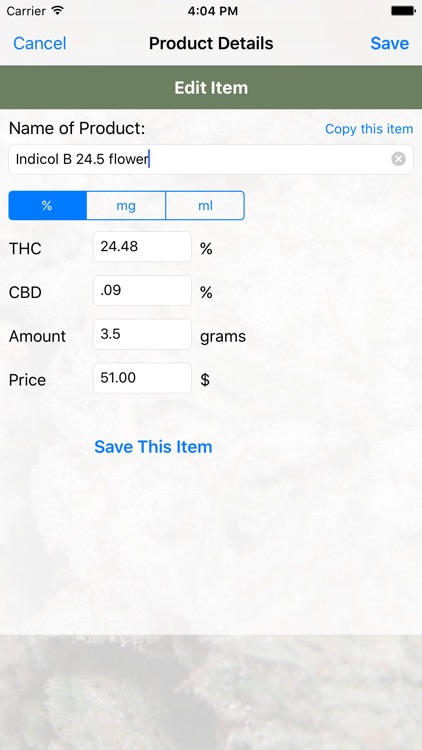 MMJ Unit Calculator