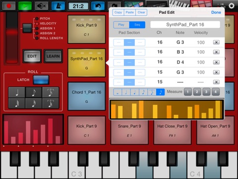 Synthesizer Arpeggiator & Drum Pad screenshot 4