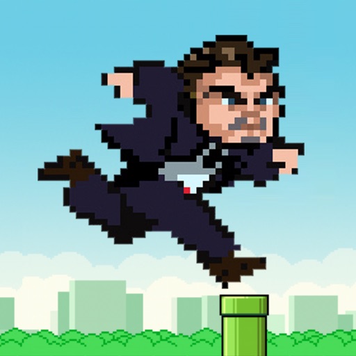 Flappy Returns: Leo version ( chasing the gold statue ) - The Classic Original Bird Stop Fun Game Icon