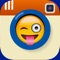 Emoticons On Happy Faces - Emoji Picture Creator With Image Resizer For Funny Face