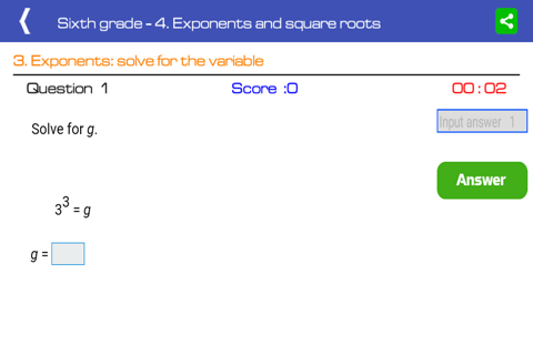 Math sixth grade screenshot 4